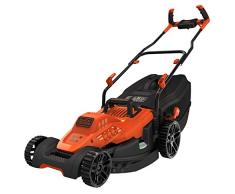 Black+Decker BEMW481BH-QS Cortacésped, 1800 W, Negro/Naranja