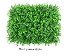 SUNNAIYUAN Pared Artificial de la Planta del seto, cercado de la privacidad, Pared Verde, jardín, decoración de Exteriores for el hogar (60cm × 40cm) (Size : 12pack)