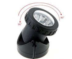 Xcellent Global Resistente al Agua para Exterior LED Solar Foco Proyector Lámpara de proyección para Jardín Piscina Estanque Lámpara para Punto de Luz LD054