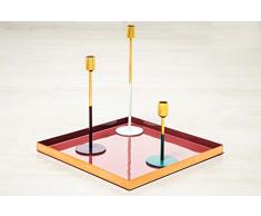 Kayoom Candelero Juego de 3 Candelero Velas de varilla Decoración Decoración De Salón oro