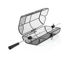 BBQ-Toro Parrilla Rondell para Asador Giratorio de Pincho, Cesta Universal para Asador Giratorio, Jaula Tumbler para Rosticería