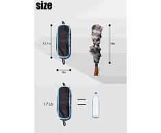 Candora TM Portable Ultraligero Silla plegable, con bolsa de transporte, Heavy Duty 330lbs Capacidad Senderismo de picnic de asiento plegable para pesca y Camping barbacoa de jardín patio playa exterior & interior Actividades