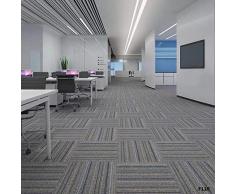 AREA Gruesas Cuadrado Pavimento De Moqueta Azulejo,Azulejos De Alfombra Autoadhesivos Baldosas De Vinilo para Oficinas Residenciales Y Alfombras Comerciales -25 4pc 50x50cm(20x20inch)