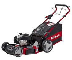 Einhell GE-PM 53 VS HW B&S- Cortacésped de gasolina (2300 W, altura de corte 6 niveles | 25-70 mm , ancho de corte 53 cm, hasta 1800m² de jardín, 80L de capacidad de bolsa) (ref.3404761)
