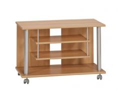 Maja 18988831 - Mueble con ruedas para el televisor, imitación haya (800 x 545 x 400 mm)