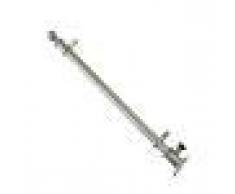 MagiDeal 18"457mm Barco Marino 316 Bandera De Acero Inoxidable Asta De Bandera con Base De Zócalo Plata - Plata3