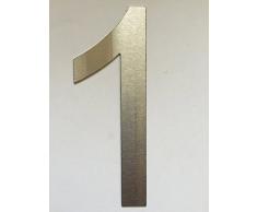 número de casa Post Cartel para puerta Número Número y Letras de Acero Inoxidable V2 A XL – Selección