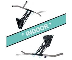 PULLUP & DIP Bar Steel Version (Interior (Montaje de Pared Interior y Exterior))