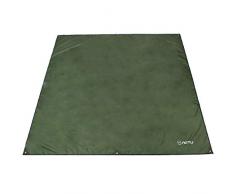 Azarxis Tienda de Campaña Lona de Lona Toldo Hoja de Tierra Hamaca Toldo Huella Hoja de Tierra Lluvia Mosca Refugio Manta de Sombra Estera Sombrilla Impermeable (Verde, M - 1,8 x 2,2m)