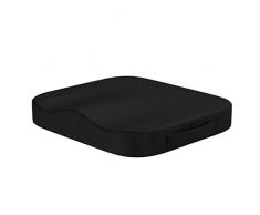 Bonmedico Cojín Comfort, Cojín de Asiento Ergonómico para un Mejor Confort, Cojin Coxis de Espuma de Memoria para Sillas de Ruedas, Oficina, Sofa y Coche