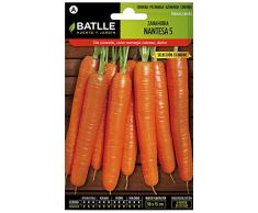 Semillas Hortícolas - Zanahoria Nantesa 5 sel. Cilindro - Batlle