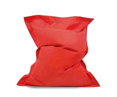 Bean Bag Bazaar - Puf Gigante (Tejido Resistente al Agua, se Limpia con un paño, para Interiores y Exteriores, Poliuretano)