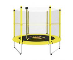TrampolíN - Mini TrampolíN - Cama EláStica para Interiores Y Exteriores - con Escudo De Seguridad - Cama EláStica - Puede Soportar 150 Kg