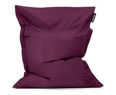 Bean Bag Bazaar Bazaar Bag - Morera Púrpura, 180cm x 140cm, Puf Gigante para Interiores y Exteriores – Puff Enorme, Ideal para Usar en el Hogar y el Jardín