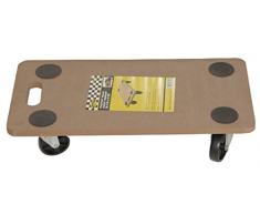 CARRETILLA CON BASE DE MADERA MAX. 200KG 58X30X12CM