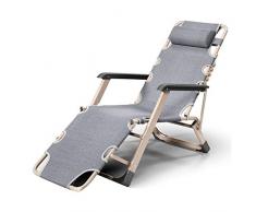 LSXIAO-Tumbonas Cama Solar Plegable Y Ajustable Sofá Perezoso con Reposabrazos Reposacabezas Alfombra Antideslizante Ajuste De Rango Múltiple Silla De Jardín Al Aire Libre