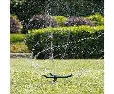Vale la Pena automático rotación de aspersor de jardín, extraíble Patio césped riego pulverizador agua Jet con Tandem sistema