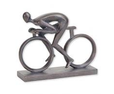 Bits y piezas – elegante 6 – 3/4 bicicleta Estatua – excepcionalmente moldeados en Durable Polyresin – impresionante decoración Escultura