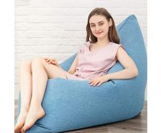 EPP Lazy Sofá Cama Lino Hotel Apartamento Dormitorio Ocio Lavable Tatami Cama Interior Exterior Gran Piso Lounger Bean Bolsa Losa