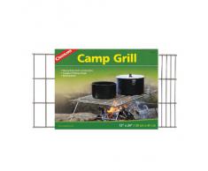 Coghlans Camp Grill - Parrilla para acampada, color plateado