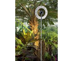 TFA 12.2055.10 - Termómetro de jardín, tamaño XXL, color gris