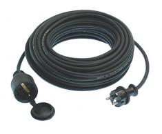 As - schwabe 19603 - Las luces de navidad juego de jardín con reloj temporizador, cable de extensión, caja de seguridad y la salida de jardín con pica de tierra