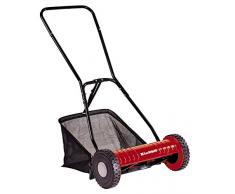 Einhell GC- HM 40 - Cortacesped manual ( altura de corte 15-35 mm , ancho de corte 40cm, hasta 250m² de jardín, 27L de capacidad de bolsa) (ref.3414127)