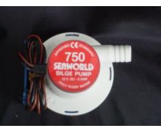 Bomba de achique sumergibles eléctrico 2.850 Liter