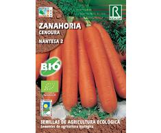 Semillas ECOLOGICAS Zanahoria Nantesa 5 gr.