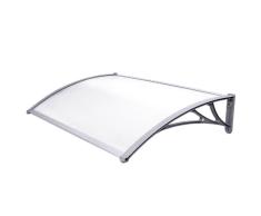 Songmics GVH017 - Toldo para puerta (125 x 75 cm), transparente
