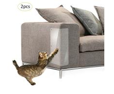 gaeruite - 2 protectores de arañazos para mascotas, protectores de muebles contra arañazos, almohadilla de protección para sofá antideslizante para proteger los muebles, transparente, A：30x15cm