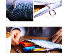 Estuche Creativa Nueva YFZYT Imitación de Pescado Caja de Lápices de La Papelería Bolsa de Lápiz para Niños y Niñas(Carpa cruciana)
