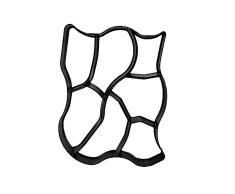 delibett DIY - Molde de hormigón para Andar Caminando con Forma de encofrado, Molde para pavimentos, Plantilla para hormigón, adoquines, Placas de terraza