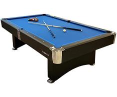 Buckshot Mesa de Billar 7ft Manhattan (213x122cm) - Billar Americano - Pool 7 ft - 110kg - Retorno de Bolos Automático - Accesorios Incluidos