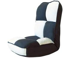 WOYQS Puffs Pera Blanco Y Negro A Cuadros Cojín Individual Plegable Ajustable De La Sala Balcón Bean Bag Tatami Silla Perezosa del Sofá del Jardín Al Aire Libre Puff Cama