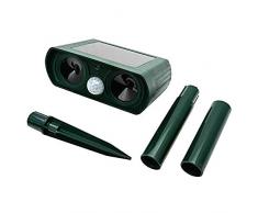Zeen Animales solares Repelente de 1PC Activado Perro Impermeable del Gato Repelente de disuasión energía Solar Reflector ultrasónico