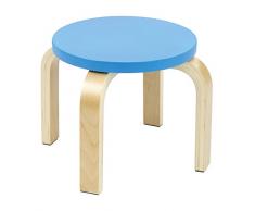 Leomark Mesa Redonda de Madera para niños de 4 y sillas de Colores Mesas y sillas Infantiles de Madera, Juego de Muebles Infantiles, para Cuarto de los niños