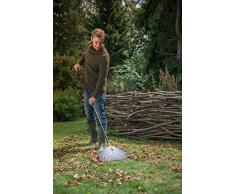 Fiskars 135014 - Rastrillo Solid para hojas con cabeza (talla L)