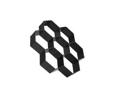 Bricolaje Flor De La Forma Del Hexágono Paseo Fabricante De Hormigón Del Molde Reutilizable Stepping Stone Patio Camino Del Fabricante Del Molde Del Césped Del Jardín Loseta De