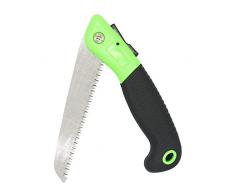 TOOHUI Profesional Sierra de Mano Plegable, Serrucho de Poda Plegable, Árbol Sierra, Sierra de Jardín antideslizante, la mejor herramienta para camping, Caza, Supervivencia Gear