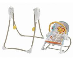 Fisher-Price Columpio hamaca 3 en 1, para bebé recién nacido (Mattel BFH07)