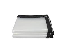 F-S-B ToldoClear Tarpaulin 120G/M ² Impermeable Exterior Transparente Tarp toldo Cortavientos Aislamiento de película de Invernadero,3 * 3m