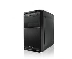 TooQ TQC-4735U3C-B - Caja de ordenador (microATX ,con fuente de 500 W, USB 3.0, lector de tarjetas frontal) color negro