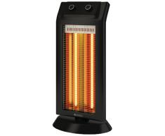 Olimpia Splendid 99579 calentador de ambiente - Calefactor (220 - 240 V, 50/60 Hz, 320 mm, 2.2 kg, 240 mm) Negro