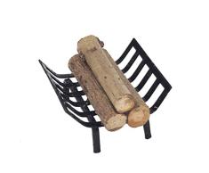 TOYANDONA Muebles en Miniatura de La Casa de Muñecas 1:12 Accesorios de Estante de Leña de Metal Diy Manualidades Playset para Diy Fairy Garden