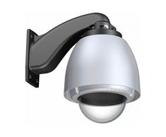 A de la odw5cs, Dome, Exterior, Transparente, Negro/Plata, toldo, IP66