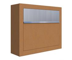 bravios – pared Buzón óxido/acero inoxidable – Buzón, diseño Elegance