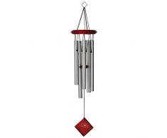 Campana de viento Polaris color plata