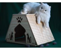 Dubai tamaños XL - casas para gatos Profesional y rascadores Blitzen Original Made in Italy 100%