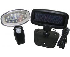 Am-Tech - Foco solar con sensor de movimiento , 15 LED